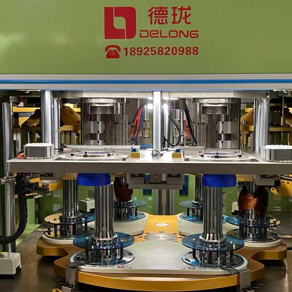Double coil winding and Double inserting machine (5)