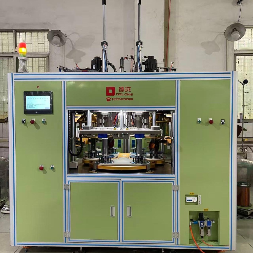 Double coil winding and Double inserting machine (6)