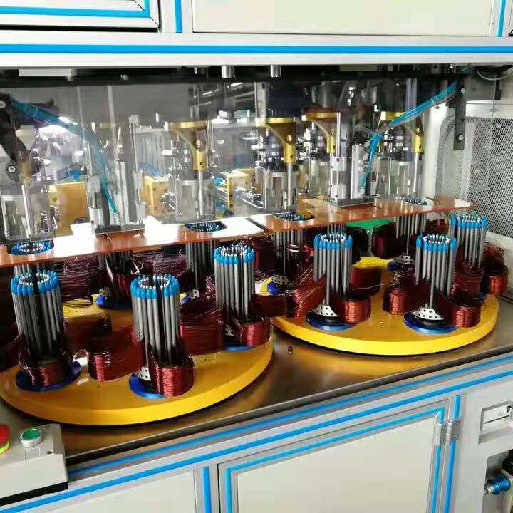 Four head Eight station stator coil winding machine (7)