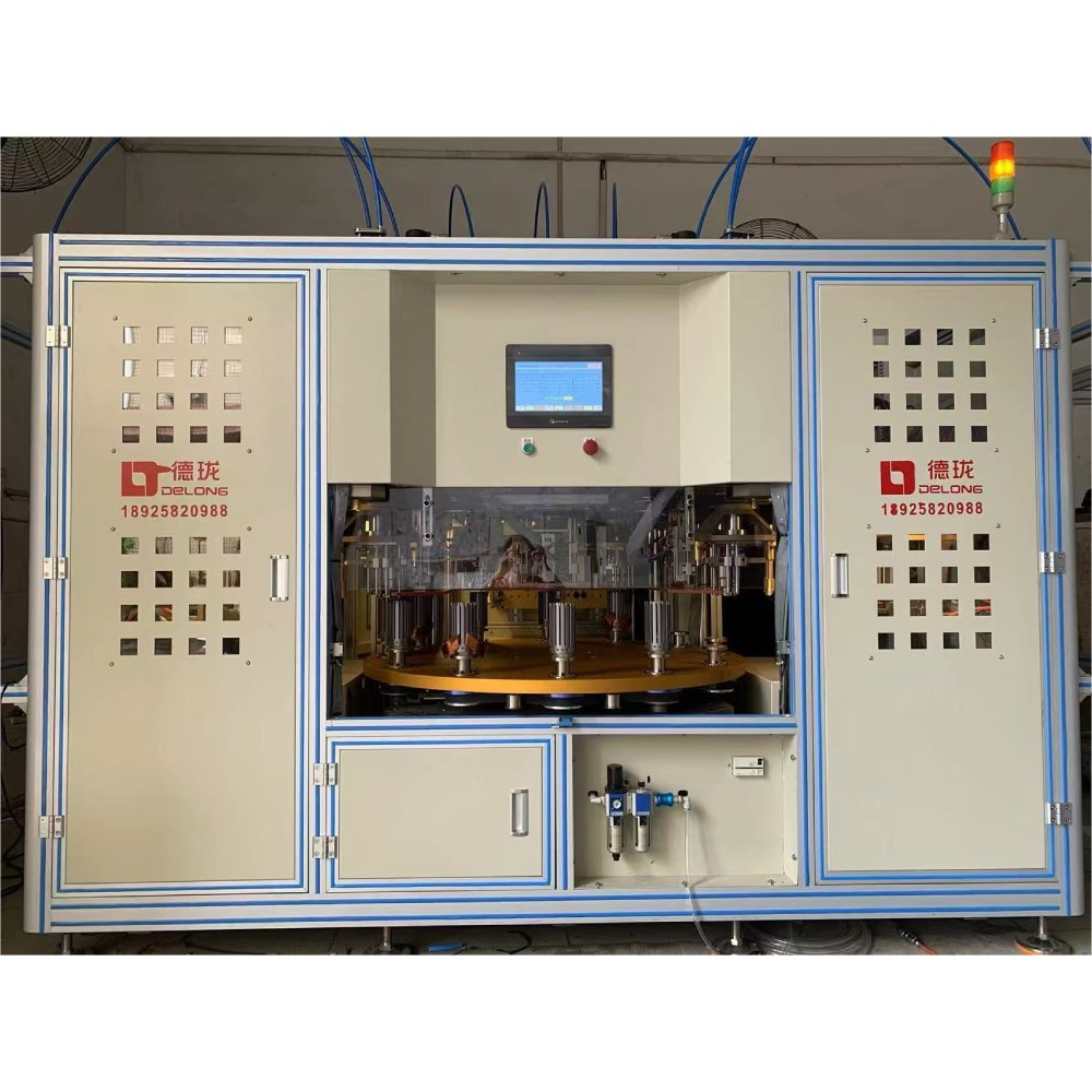 Nine head Twelve station stator coil winding machine (3)