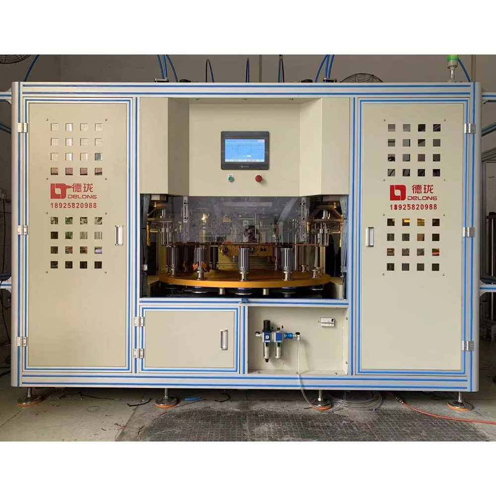 Nine head Twelve station stator coil winding machine (4)