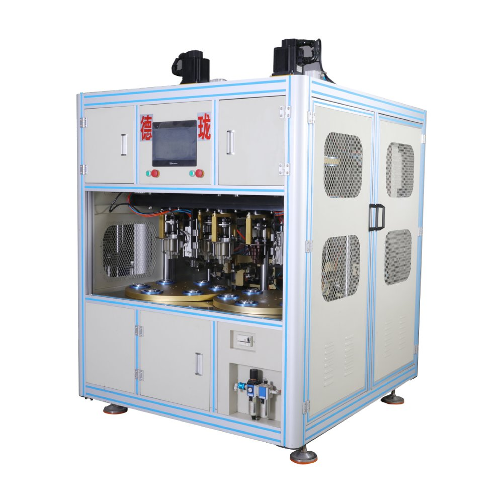 Six head Twelve station stator coil winding machine (2)