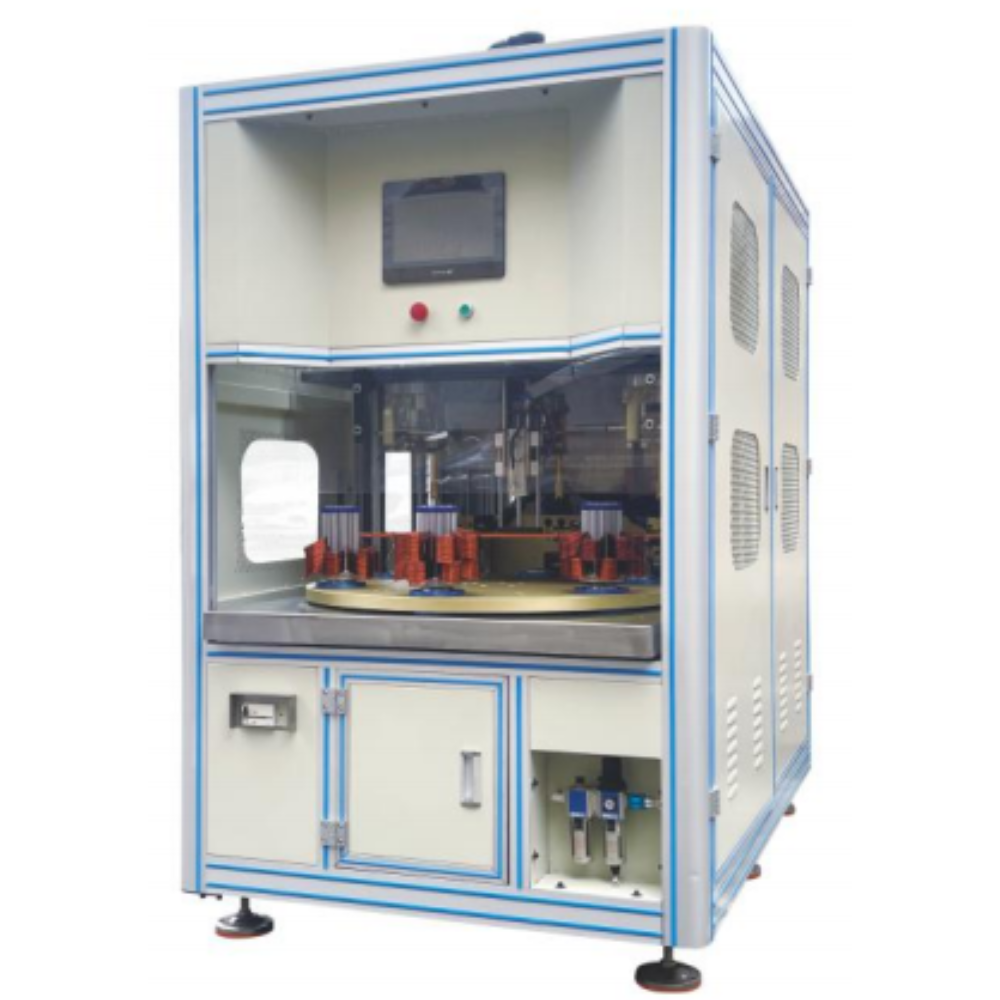 Three head Six station stator coil winding machine